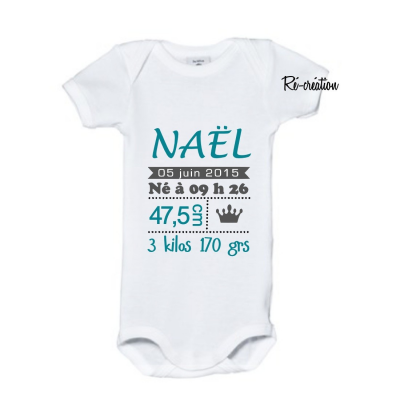 Body naissance garcon