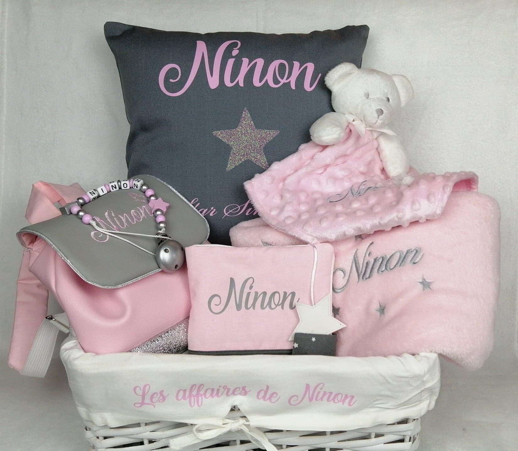 Coffret naissance doudou couverture fille - Mon Coffret Naissance