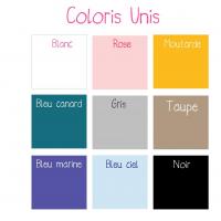 Coloris unis