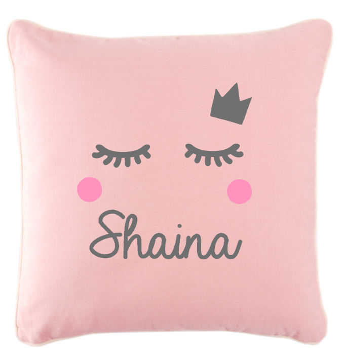 Coussin girly cils