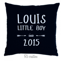 Coussin little boy fleche