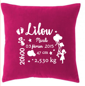 Coussin naissance Ballon