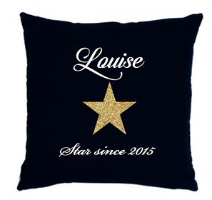 Coussin star since