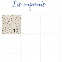Les imprimes 2