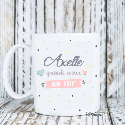 Mug personnalise grande soeur