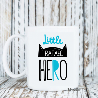 Mug personnalise little hero