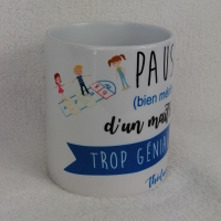 Mug personnalise maitre pause meritee 2