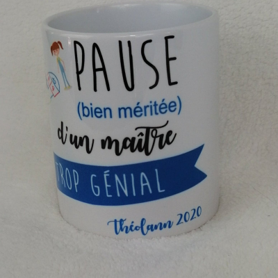 Mug Maitre pause méritée