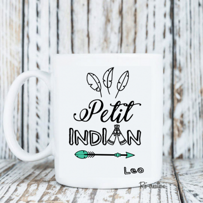Mug personnalisé - Petit indien