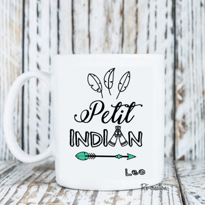 Mug personnalise petit indien