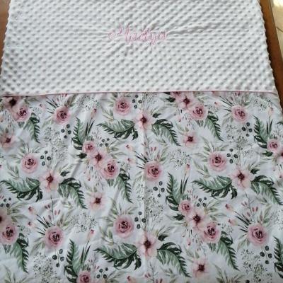 Couverture personnalisée Liberty floral