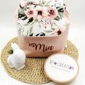 Sac a dos personnalise simili rose rabat floral