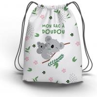 Sac a doudou coulissant motif baby koala