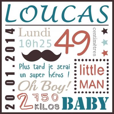 Toile Moustache