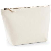 Trousse toilette coton simple zip 4 